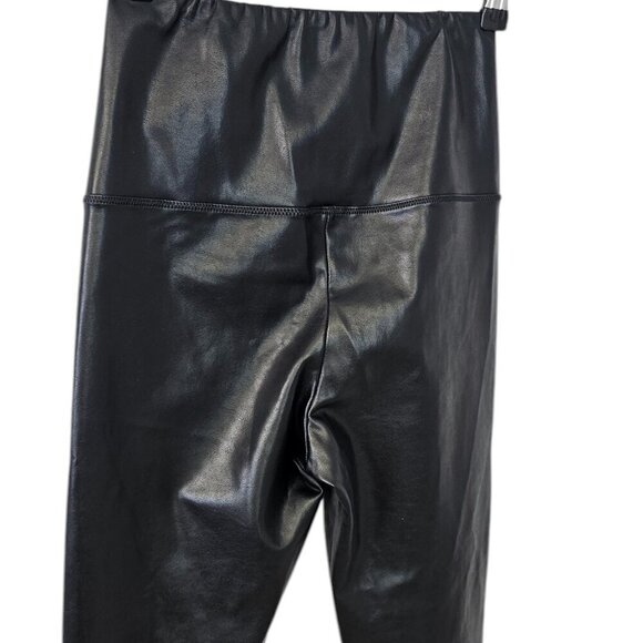 Aritzia Wilfred Free Daria Pant, High Waist Vegan Leather Leggings, Black, XS - Picture 9 of 9
